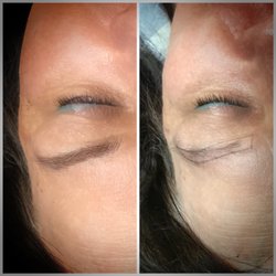 Arizona Prestige Lash and Brow - Brow mapping before and after