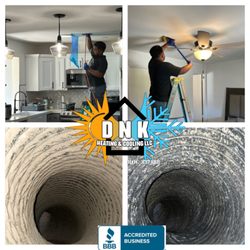 D N K Heating & Cooling - Duct cleaning service.