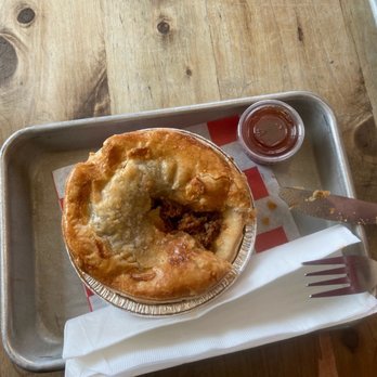 The Kookaburra - Mincemeat which is really kind of a ground beef/sloppy Joe's style - Coffee & Tea Near Me - St. Augustine Beach, Florida The Kookaburra - Mincemeat which is really kind of a ground beef/sloppy Joe's style - Coffee & Tea Near Me - St. Augustine Beach, Florida