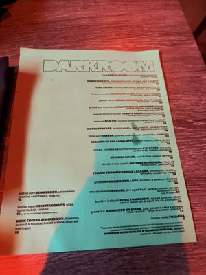 Menu photo 1 Darkroom Santa Ana, CA Menu photo 1 Darkroom Santa Ana, CA