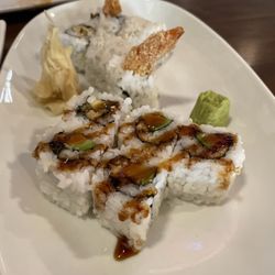 Asian Fusion Cuisine - Lunch special of two rolls. Fresh and delicious!