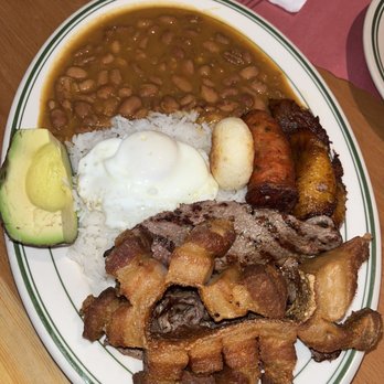 Mis Tierras Colombianas - Bandeja paisa - Colombian Near Me - Woodside, New York Mis Tierras Colombianas - Bandeja paisa - Colombian Near Me - Woodside, New York