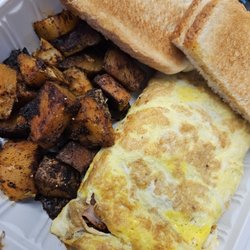 Deli-Licious Cafe - Western omelet platter