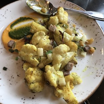 Woodblock - Roasted Cauliflower - Cocktail Bars Near Me - Redmond, Washington