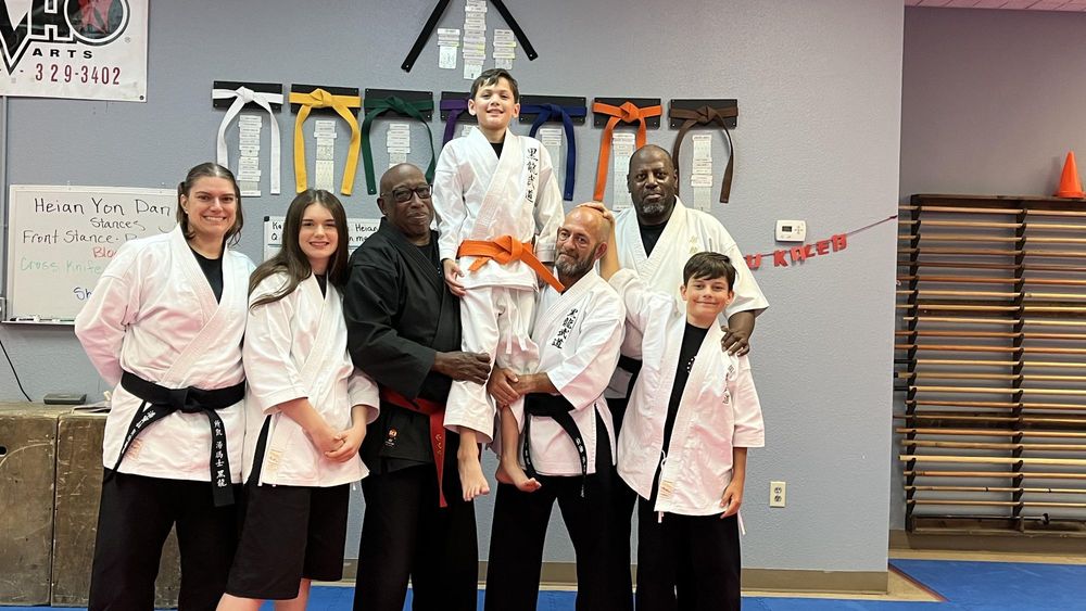 Black Dragons Okinawa Karate Federation Logo