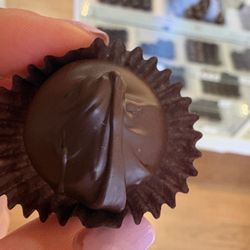 Blueberry truffle