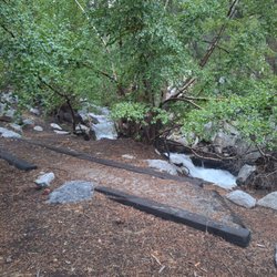 Whitney Portal Campground - Trail next to creek