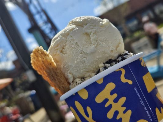 Seemingly Overzealous Ice Cream by null