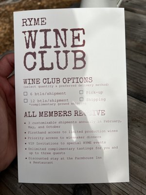 Ryme Cellars Tasting Room by null