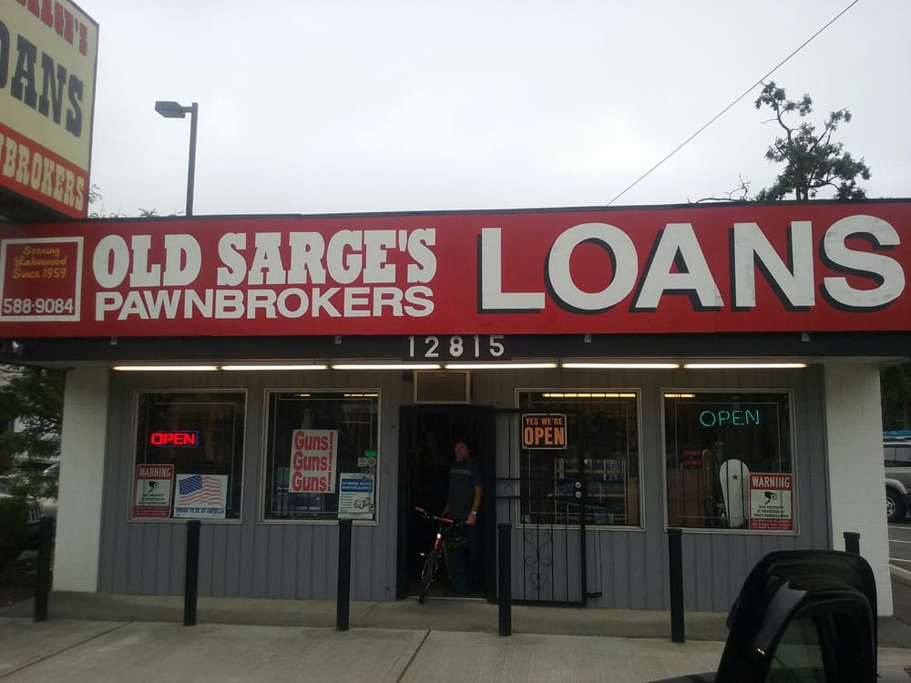 OLD SARGE’S PAWNBROKERS Updated June 2024 12815 Pacific Hwy SW