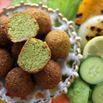 Falafel In a Box - Chilli Coriander with green lime - Falafel Near Me - Harrow, XGL