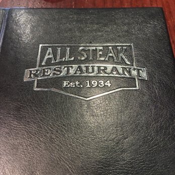 All Steak Restaurant - Bar menu - Bars Near Me - Cullman, Alabama All Steak Restaurant - Bar menu - Bars Near Me - Cullman, Alabama