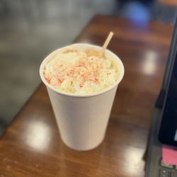 The Collective Cafe - Peppermint latte.