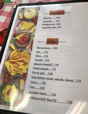 Menu photo 5 La Paloma Elizabethtown, KY