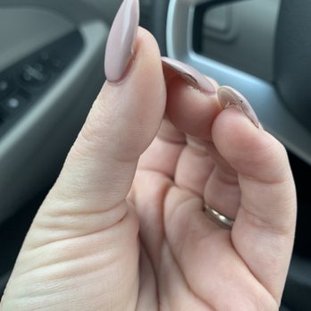 Lux Nails Bar - Ring finger and pinky finger polish coming off - Nail Salons Near Me - San Antonio, Texas