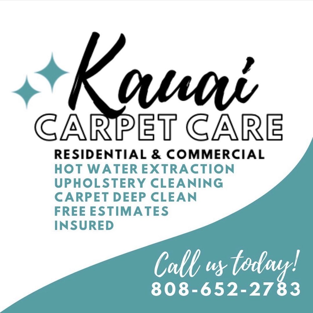 KAUAI CARPET CARE Updated August 2024 Kapaa, Hawaii Carpet