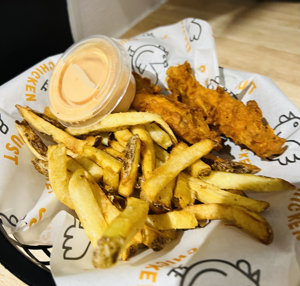 Food from Just Chicken