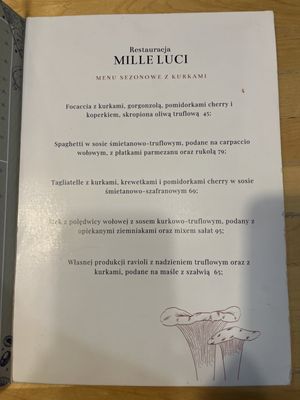 Menu photo 2 Mille Luci Warsaw, MZ