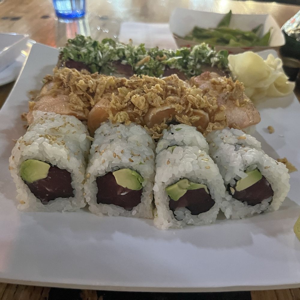 Misaki - Reverse pic, *Tuna Avocado Roll, Salmon Tartare Roll & Misaki Roll - Sushi Bars Near Me - Aurora, Colorado Misaki - Reverse pic, *Tuna Avocado Roll, Salmon Tartare Roll & Misaki Roll - Sushi Bars Near Me - Aurora, Colorado