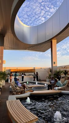 Overstory Rooftop Bar by null