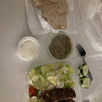 Maman Joon Kitchen - I ate before taking this picture and as you can see, still have a lot of food leftover. Great portion size!! - Middle Eastern Near Me - McLean, Virginia