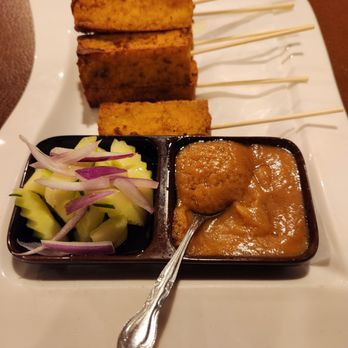 Gumrai Thai - tofu satay - Thai Near Me - Arlington Heights, Illinois