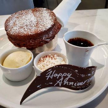 Spago - Delicious dark chocolate soufle. - New American Near Me - Las Vegas, Nevada