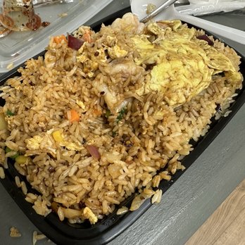 Weng’s Express Asian Cuisine - Shrimp fried rice with no extra onions and a egg. - Food Delivery Services Near Me - Houston, Texas Weng’s Express Asian Cuisine - Shrimp fried rice with no extra onions and a egg. - Food Delivery Services Near Me - Houston, Texas
