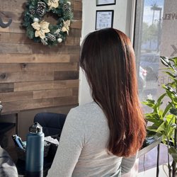 Momentum Salon and Body - Long Red Hair