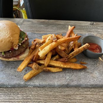 Wanderlust Creativefoods - Lamb Burger - Medium Rare - Indian Near Me - Fayetteville, West Virginia Wanderlust Creativefoods - Lamb Burger - Medium Rare - Indian Near Me - Fayetteville, West Virginia