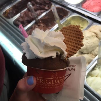 Frigidarium - Gelato with Whipped Cream. - Ice Cream & Frozen Yogurt Near Me - Rome, RM