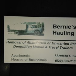 Bernies Hauling