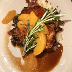 Chadwicks American Chop House & Bar - Bourbon Peach Glazed Pork Chop