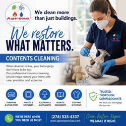 Aprons Cleaning & Restoration