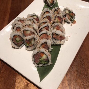 Sato - Roll looks like a collection of deflated tires - Sushi Bars Near Me - Edwards, Colorado