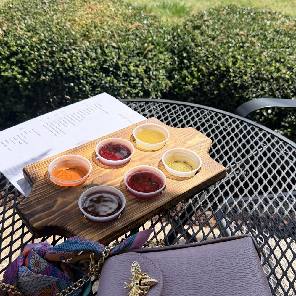 Douglas Vineyards - My flight - Wine Tasting Room Near Me - Kannapolis, North Carolina