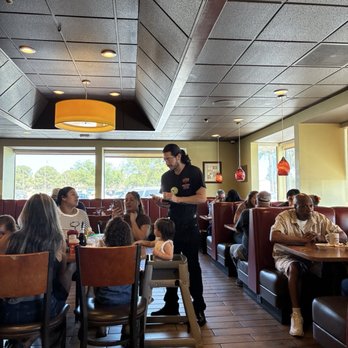 Denny's - My waiter and hoe busy it was but great food and Service! - American Near Me - Hesperia, California