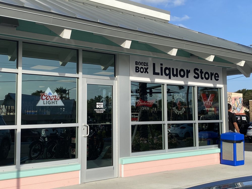 BOOZE BOX Updated October 2024 301 E International Speedway Blvd