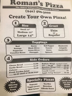 Roman's Pizza by null