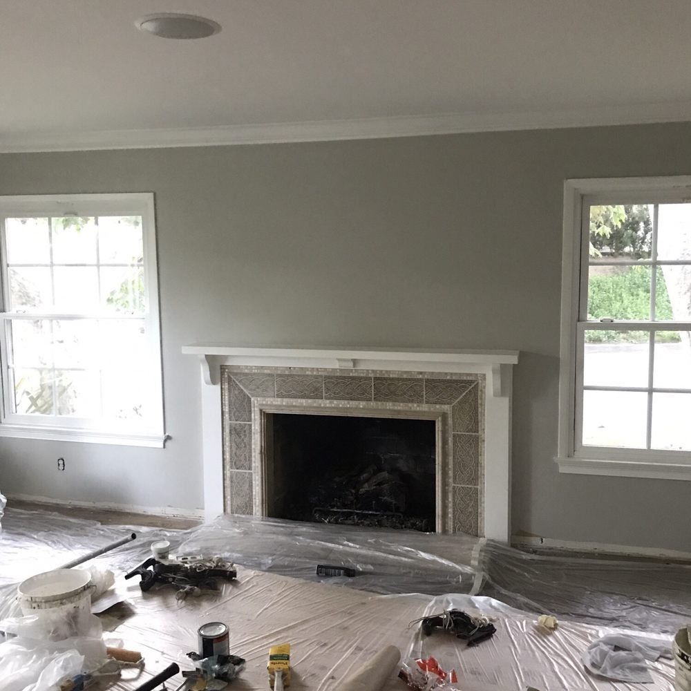 sapir construction inc - Living Room during construction but after paint - General Contractors Near Me - San Jose, California