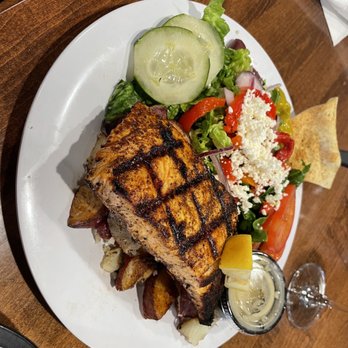 Taziki's Mediterranean Cafe - Kenwood - Grilled salmon feast. - Mediterranean Near Me - Cincinnati, Ohio