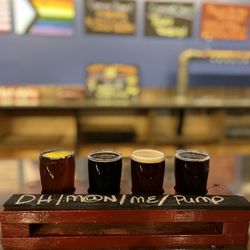 Audacious Aleworks Brewery - Fairfax City - Flight of beers