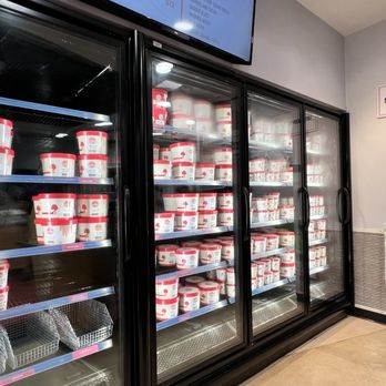 Babcock Dairy Store - Fridge full of ice cream! - Ice Cream & Frozen Yogurt Near Me - Madison, Wisconsin
