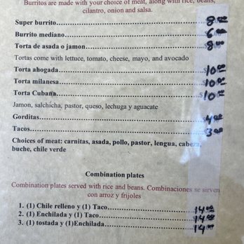 Mi Rancho Restaurant - the menu of the restaurant - Seafood Near Me - Pajaro, California