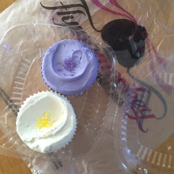 Flying Monkey Bakery - Pina colada and lavender cupcakes - Bakeries Near Me - Philadelphia, Pennsylvania