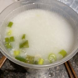 Brother Chiu's Chinese Food - Shredded pork and 1000-year egg congee
