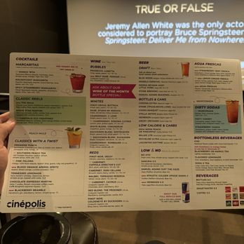 Cinepolis Luxury Cinemas - Menu - Cinema Near Me - Dallas, Texas Cinepolis Luxury Cinemas - Menu - Cinema Near Me - Dallas, Texas