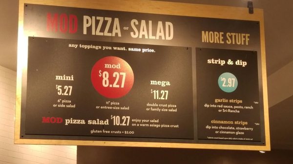 Menu photo 5 MOD Pizza Bellingham, WA