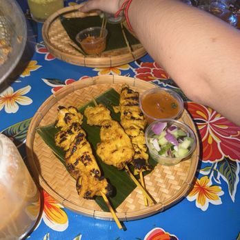 Bangrak Market - Satay chicken skewers - Bars Near Me - Seattle, Washington Bangrak Market - Satay chicken skewers - Bars Near Me - Seattle, Washington