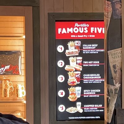 Menu photo 6 Portillo's Buena Park Buena Park, CA